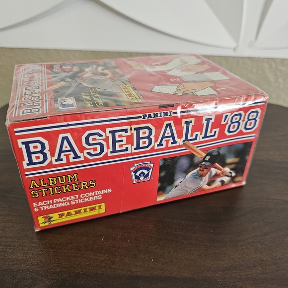 Panini Baseball '88 Album Stickers - Red - Picture 1 of 6
